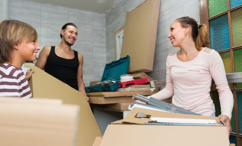 Moving team helping with a home relocation in Walthamstow