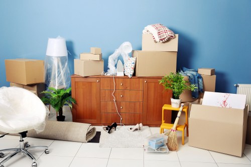 Man with a van service helping with a local move in Walthamstow