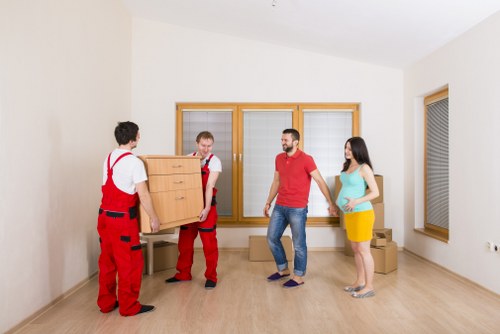 Office relocation and furniture transport in East London