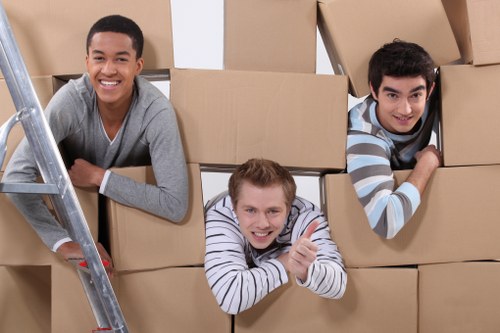 Local removals service supporting a move near Walthamstow