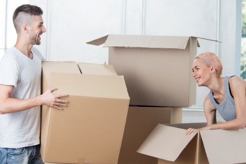 Example moving jobs in Walthamstow for flats and busy streets